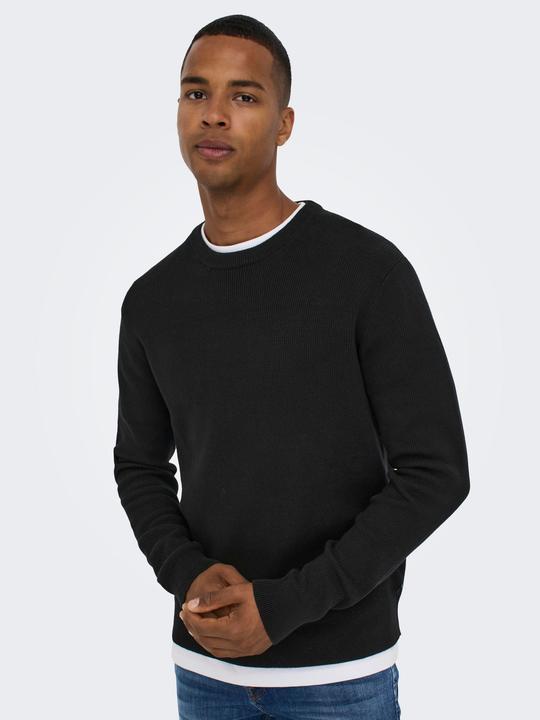 Actual product image Only & Sons Structure knitted jumper (XXL)