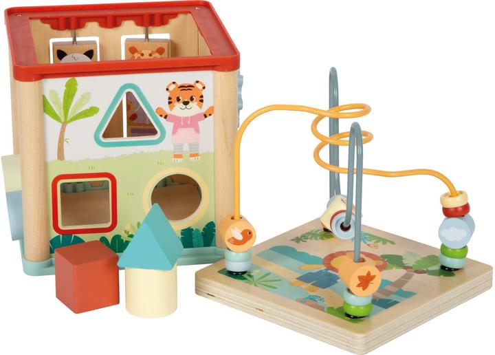 Actual product image small foot Motor Activity Cube "Jungle Friends"