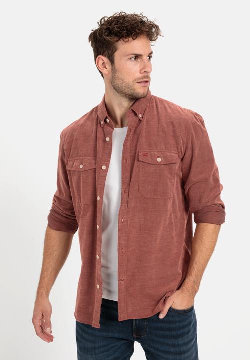 Produktbild Camel Active Langarm Hemd in Regular Fit aus Cord (M)