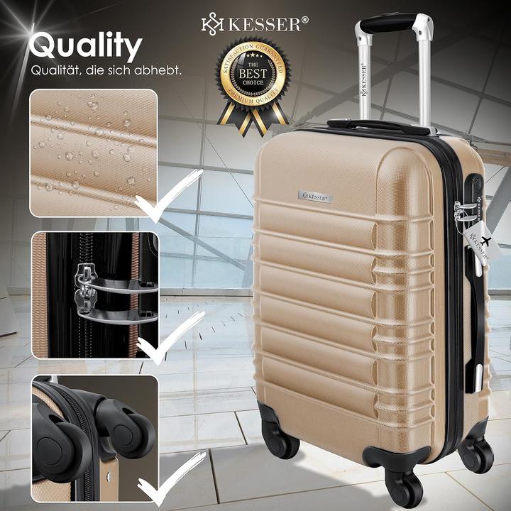 Actual product image Kesser Handgepäck-Reisekoffer (55 l)
