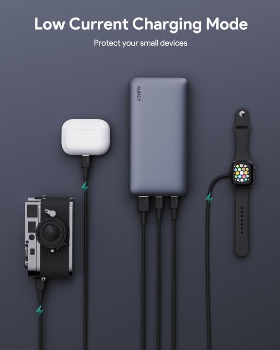 Actual product image Aukey Sprint X (20000 mAh, 130 W, 77 Wh)
