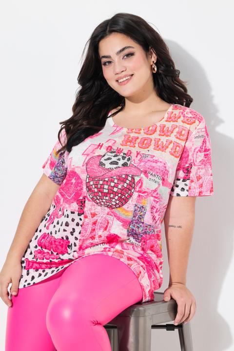 Produktbild Angel of Style T-Shirt, A-Linie, Cowboy-Print (46)