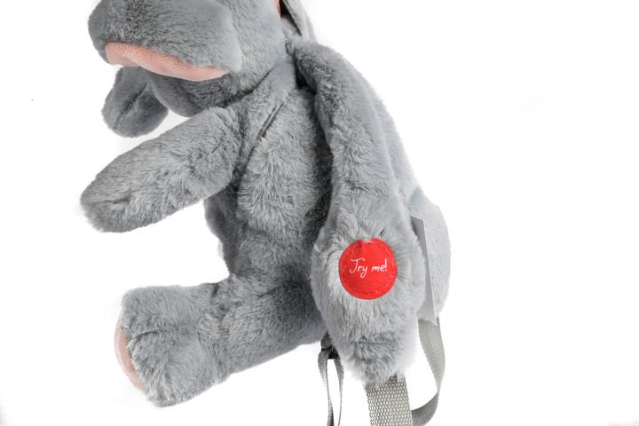 Actual product image Canenco Flappers Backpack Elephant Eco Plush (20 cm)