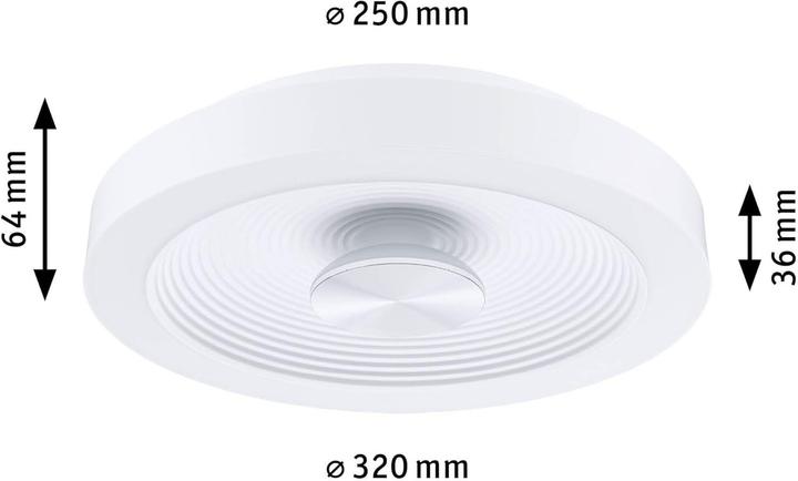 Produktbild Paulmann Deckenleuchte Volea (2120 lm)