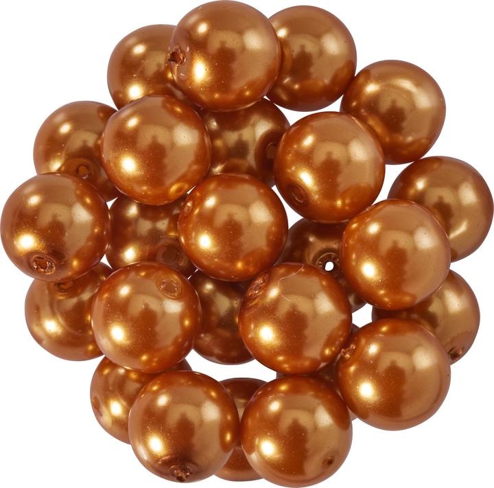 Produktbild Pracht Glaswachsperlen Ø 8 mm, 25 Stück