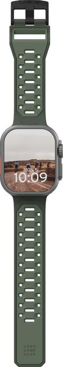 Actual product image UAG Civilian Strap- Apple Watch Ultra/42/44/45mm- olive drab- (Silicone)