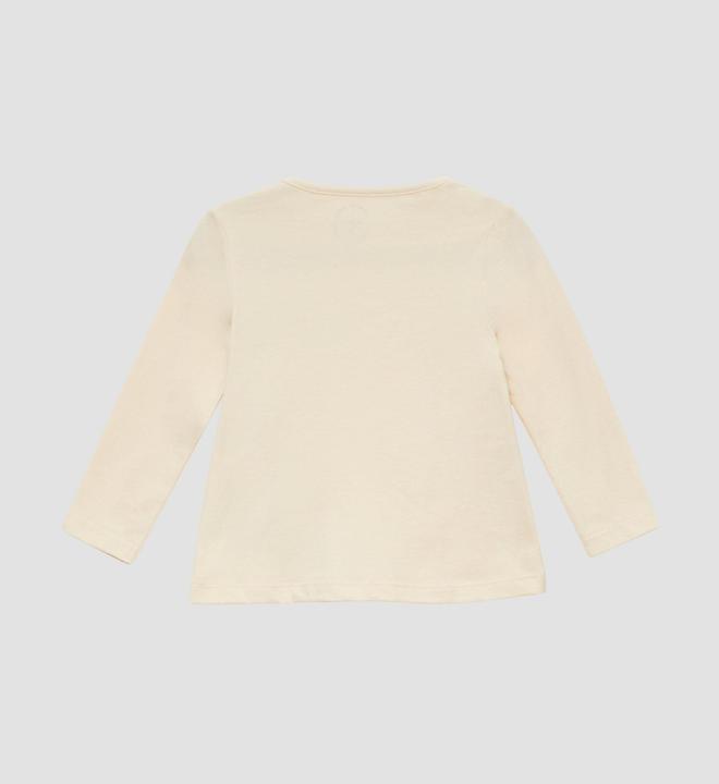 Produktbild S.Oliver T-Shirt Baumwollshirt mit Häkel-Patches (92)