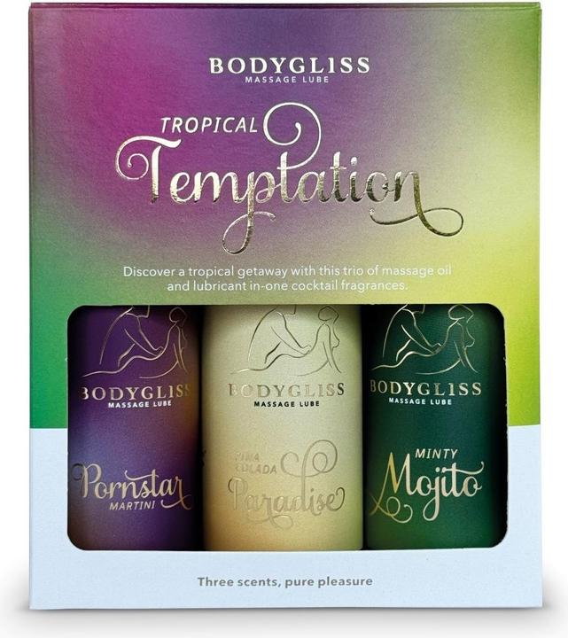 Actual product image Bodygliss - Travel Edition 3-pack - Tropical Temptation