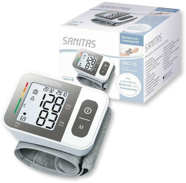Actual product image Sanitas SBC 15 (Blood pressure monitor wrist)