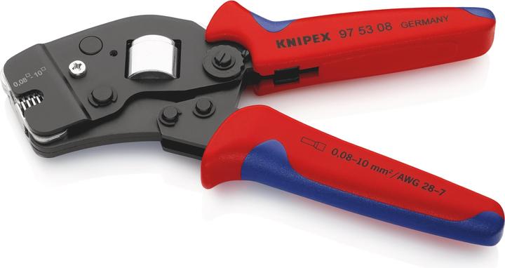 Produktbild Knipex Selbsteinstellende Crimpzange für Aderendhülsen (190 mm)