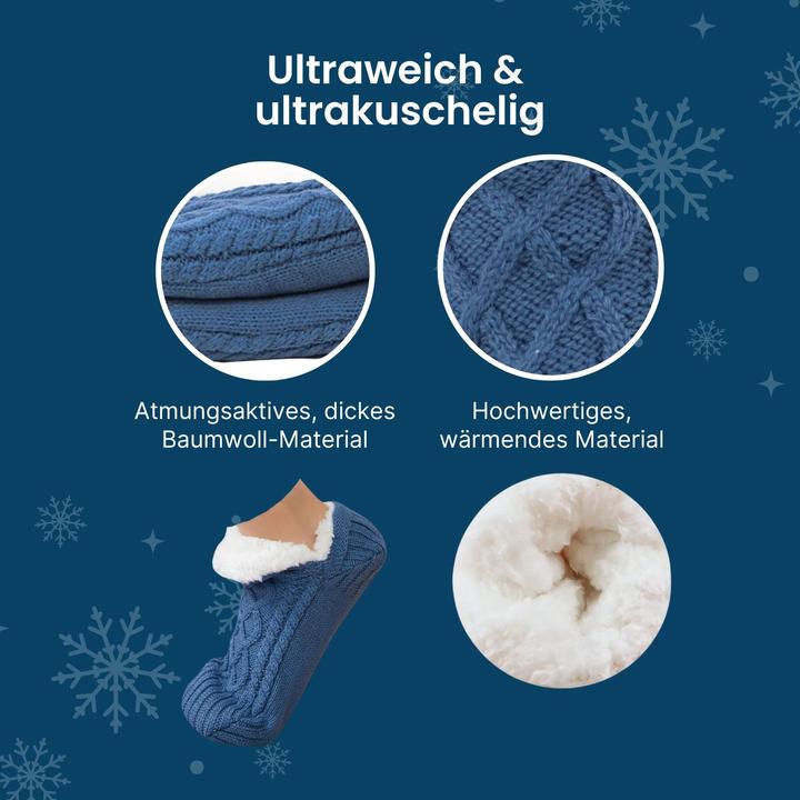 Actual product image Hermex Slippers size 39-42 winter socks cosy socks fuzzy socks slippers (40)