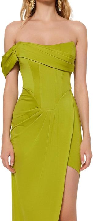 Actual product image Shift Tailored Knit Evening Dress (34)
