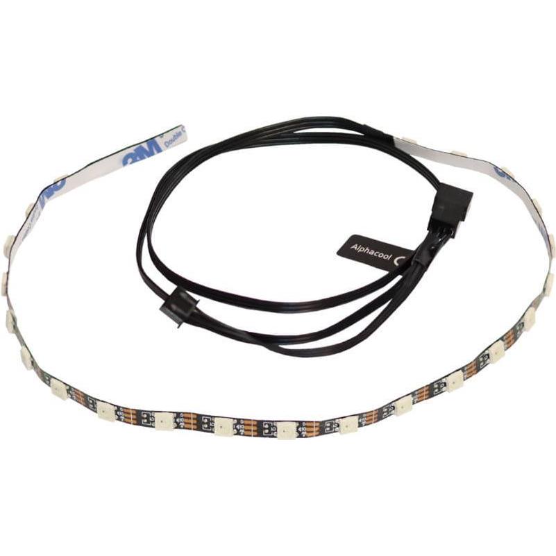 Alphacool Aurora LED Luce flessibile - RGB digitale 30 cm (RGB), Illuminazione Modding
