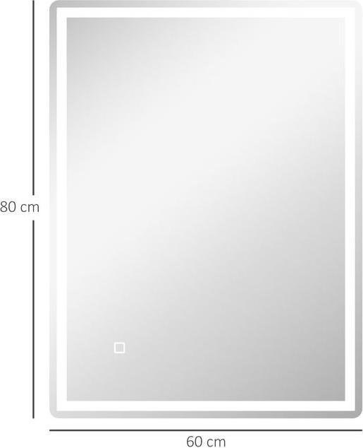 Image du produit Swisshandel24 Badspiegel (80 x 60 x 4 cm)