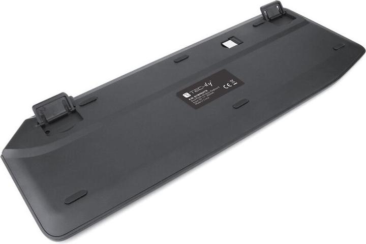 Actual product image Techly ICTB9801TB Keyboard RF Wireless + Bluetooth QWERTY US English Black (US, Wireless)