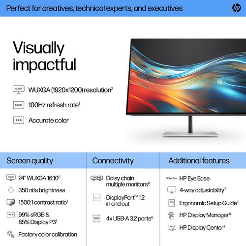 Actual product image HP 724pn (1920 x 1200 pixels, 24")