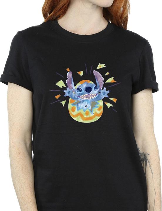 Image du produit Disney - T-shirt LILO & STITCH CRACKING EGG - Femme (S)