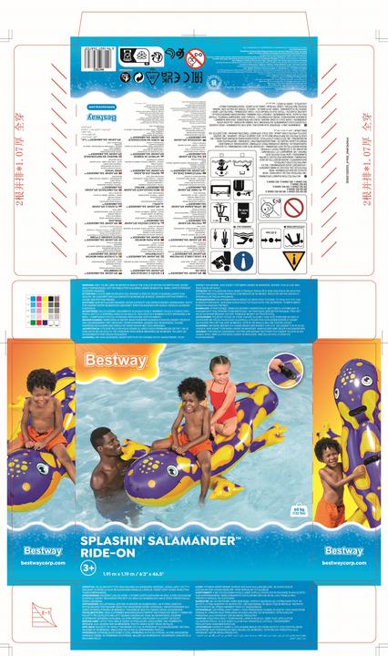 Image du produit Bestway CHEVAUCHABL SALAMANDRE 191X119