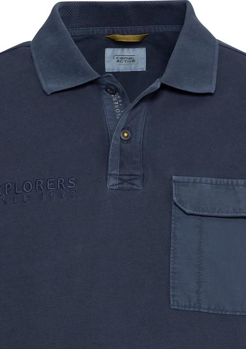 Image du produit Camel Active Polo piqué en coton organique certifié (S)