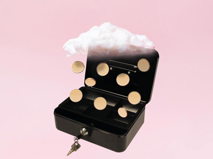 Actual product image Q-Connect strongbox