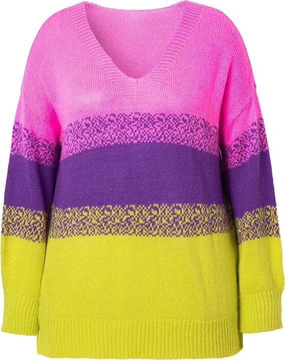 Produktbild Angel of Style Pullover, oversized, Colorbocking, Seitenschlitze (58)