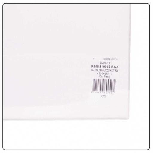 Actual product image Calvin Klein Re-Lock Trifold + Keyfob XXS Black