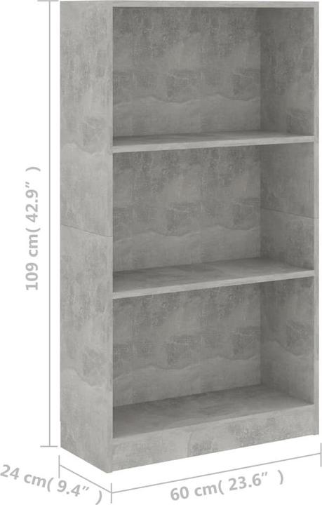 Produktbild vidaXL Grange (60 x 24 x 109 cm)
