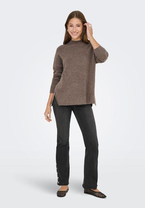 Produktbild Only Onlhazel Ls Highneck Overs Pull Knt Noos (M)