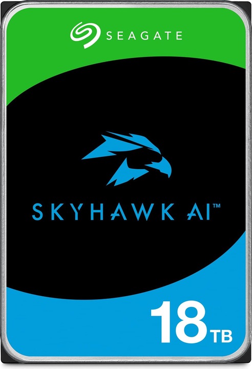 Actual product image Seagate SkyHawk AI (18 TB, 3.5", CMR)