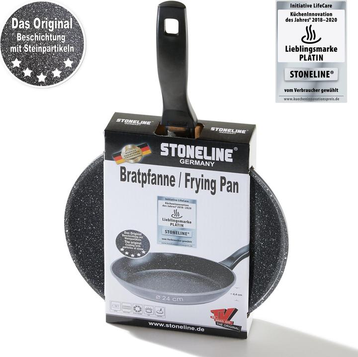 Produktbild Stoneline 6841 frying pan 24 cm (24 cm, Bratpfanne, Aluminium)