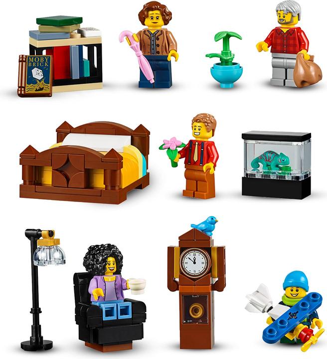 Image du produit LEGO La librairie (10270, LEGO Creator Expert, LEGO difficiles à trouver)
