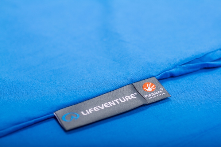Produktbild Lifeventure Cotton Sleeping Bag Liner, Rectangular (Blue)