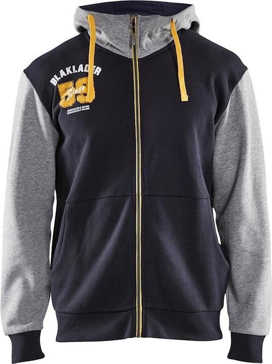 Dark Navy, Grey mottled