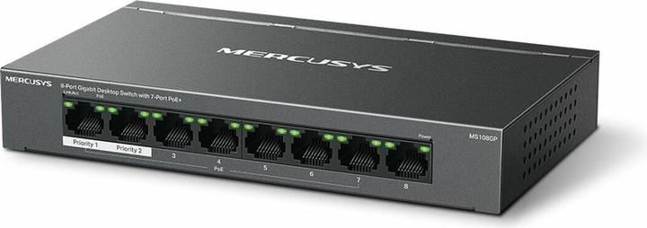 Productafbeelding Mercusys MS108GP (8 ports)