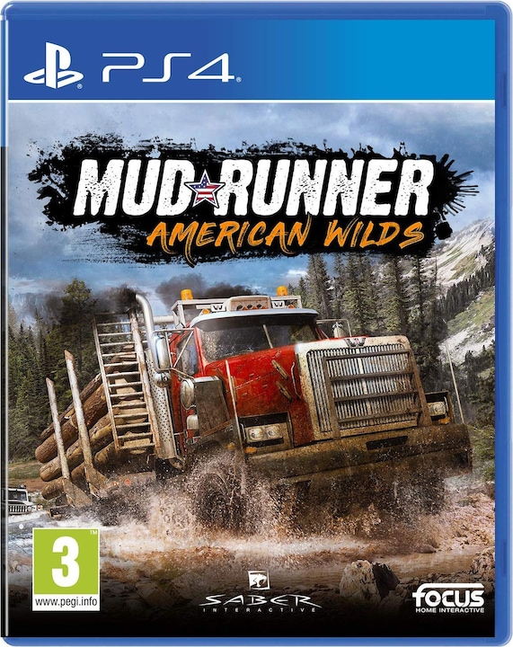 Focus Home Interactive Spintires: MudRunner - American Wilds Edition PS4 (PS4, EN)