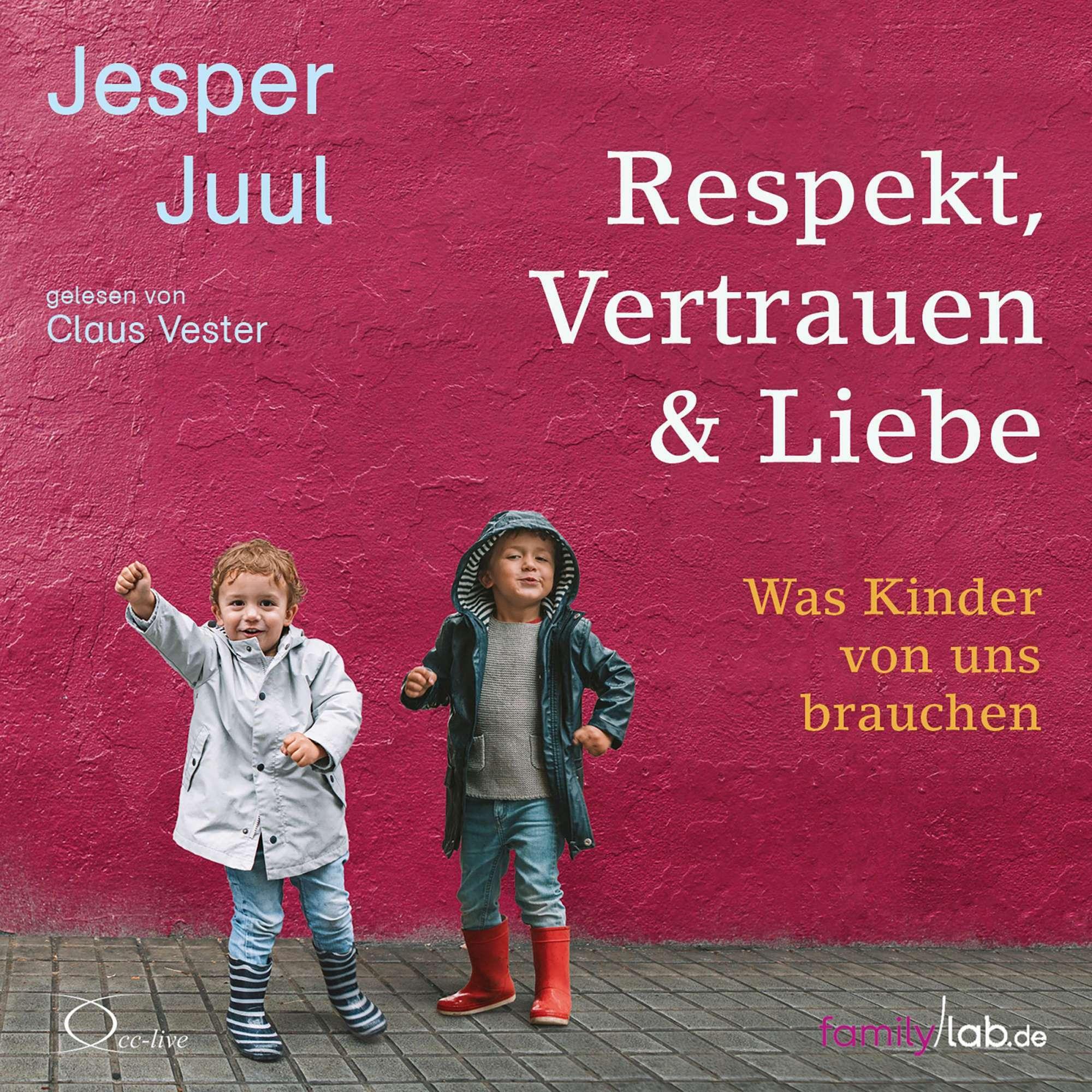 Respekt, Vertrauen & Liebe, Hörbücher von Jesper Juul, Claus Vester