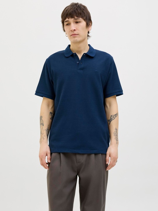 Immagine prodotto Jack & Jones 2er-pack Einfarbig Fly-Away Kragen Poloshirt Poloshirt (XS)