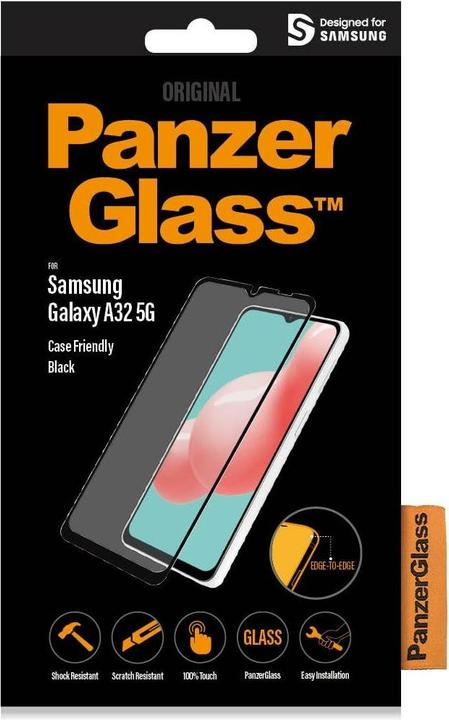 Productafbeelding PanzerGlass Rand tot rand (1 Stuk, Samsung Galaxy A32 5G)