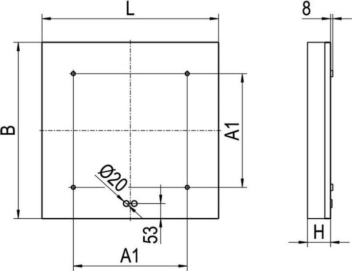 Actual product image Ridi LED diffuser luminaire (8081 lm)