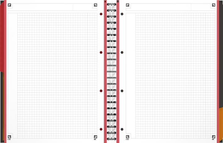 Image du produit Oxford Cahier de notes du collège Cahier de notes (A4+, Quadrillé, Couverture rigide)