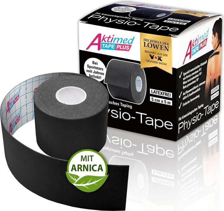 Actual product image Aktimed TAPE PLUS black (0.05 m)