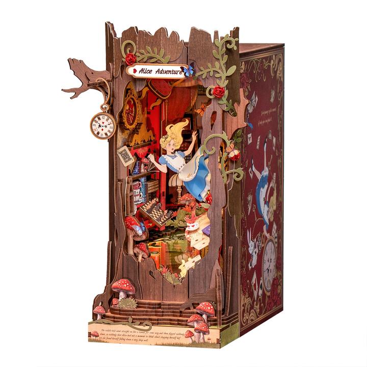 Produktbild Robotime Bausatz Alice im Wunderland, Modell Art: Book Nook