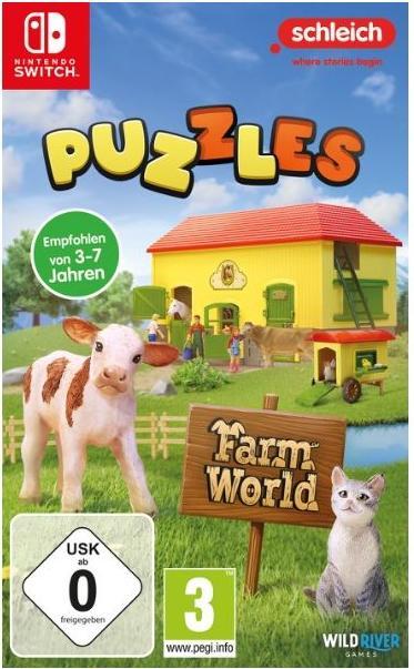Produktbild Wild River Games Schleich Puzzle Farmworld (Switch, DE)
