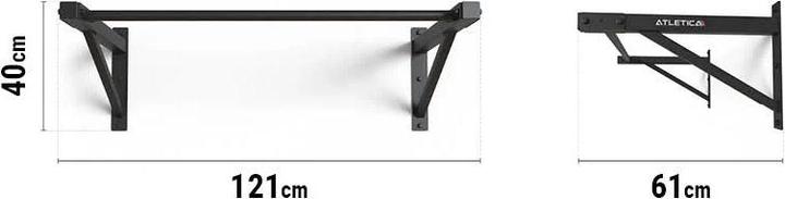 Actual product image Atletica K1 pull-up bar