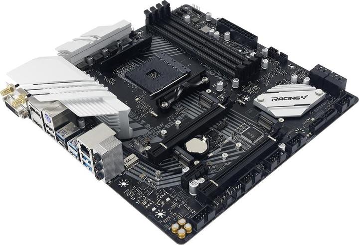 Actual product image Biostar B550M-SILVER (AM4, AMD B550, mATX)