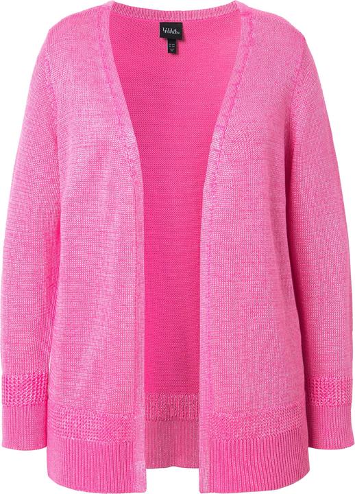 Immagine prodotto Ulla Popken Cardigan aperto con scollo a V e maniche lunghe (42, 44)