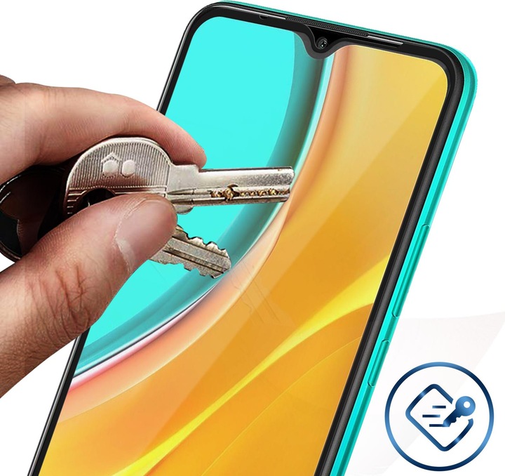 Produktbild Avizar Panzerglas, Glas Schutzfolie, Schutzglas (1 Stück, Xiaomi Redmi 9)