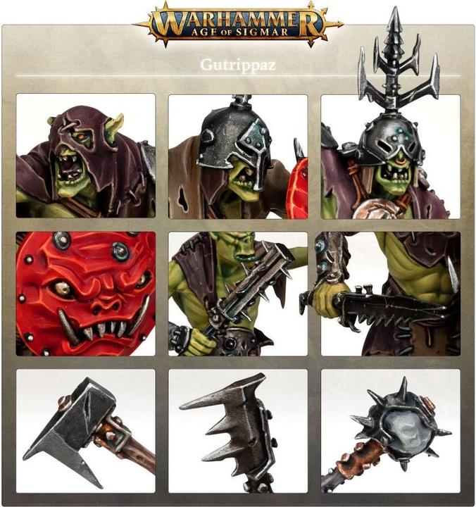 Actual product image Games Workshop Gutrippaz (Plastic)
