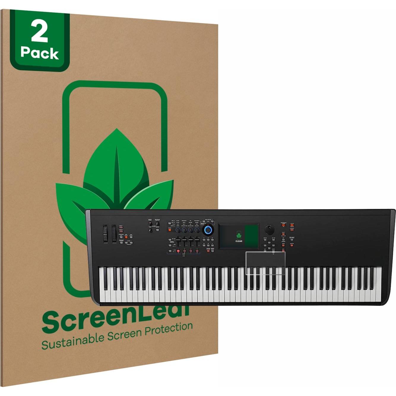 ScreenLeaf Schutzfolie nachhaltiger Displayschutz Displayschutzfolie Folie Klar Transparent, Audio Zubehör, Transparent