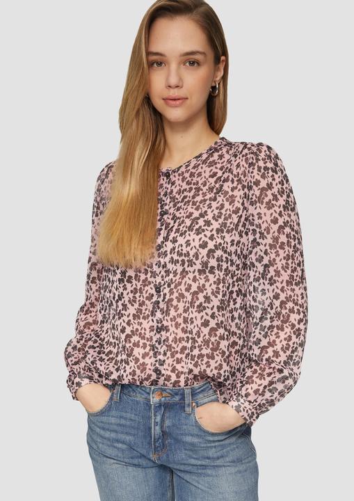 Immagine prodotto S.Oliver Bluse Leicht transparente Chiffonbluse mit All-over-Print (36)